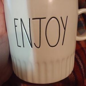 NWOT Rae Dunn "ENJOY" Mug